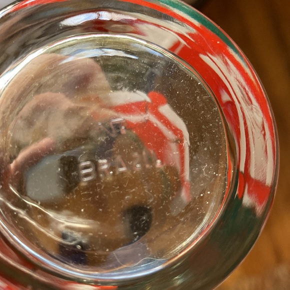 VTG Christmas Holly Berry Bells Glasses Set/3 - Picture 7 of 10